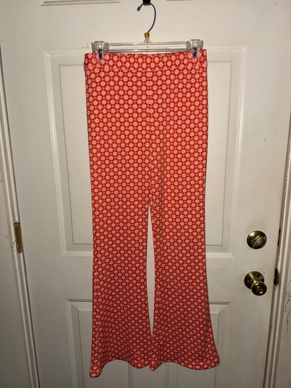 wild fable Red Floral Boot-Cut Jumpsuit Pants